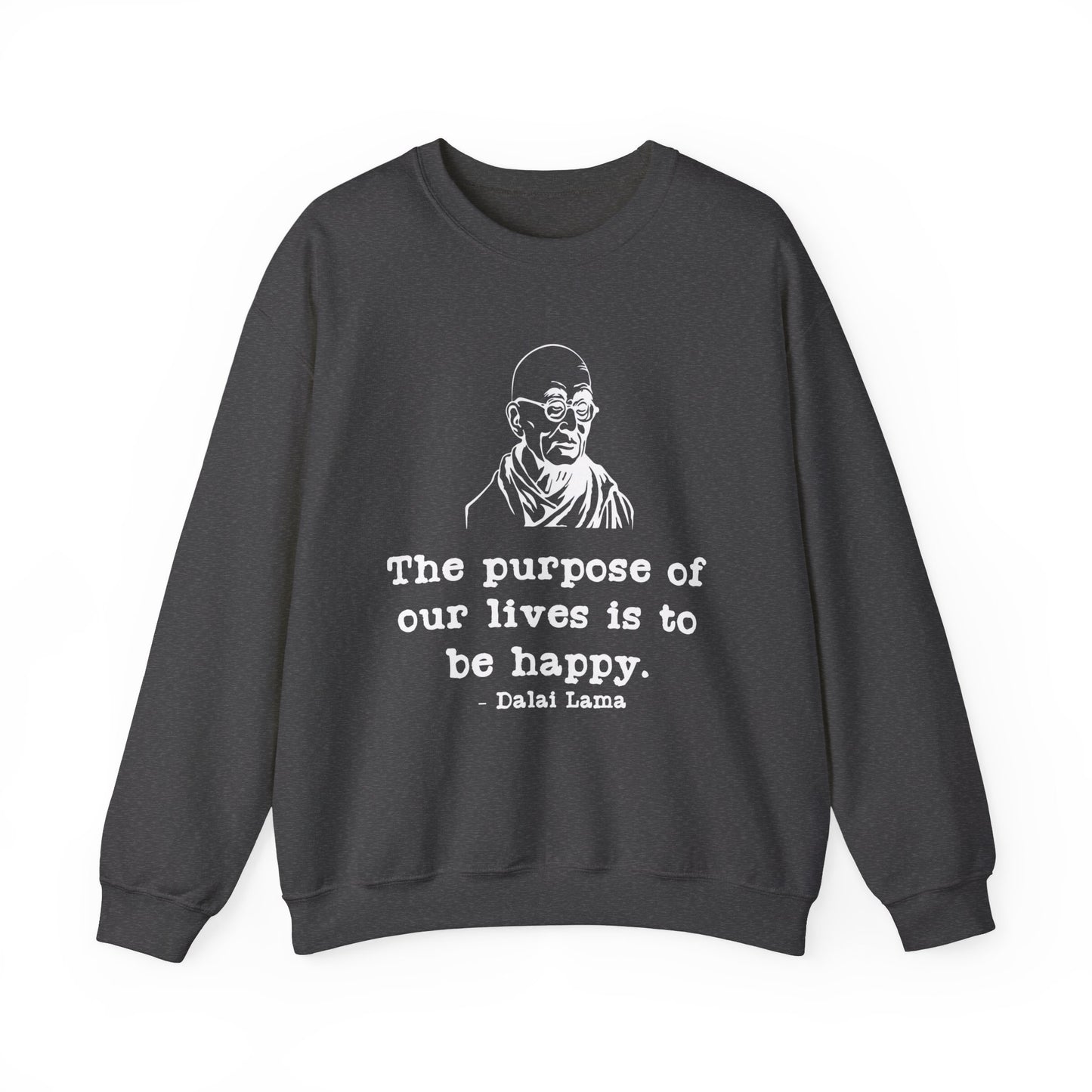 Purpose of Life Womens Relaxed Sweatshirt (IW White Logo) - Sweet Baby Jeez Teez