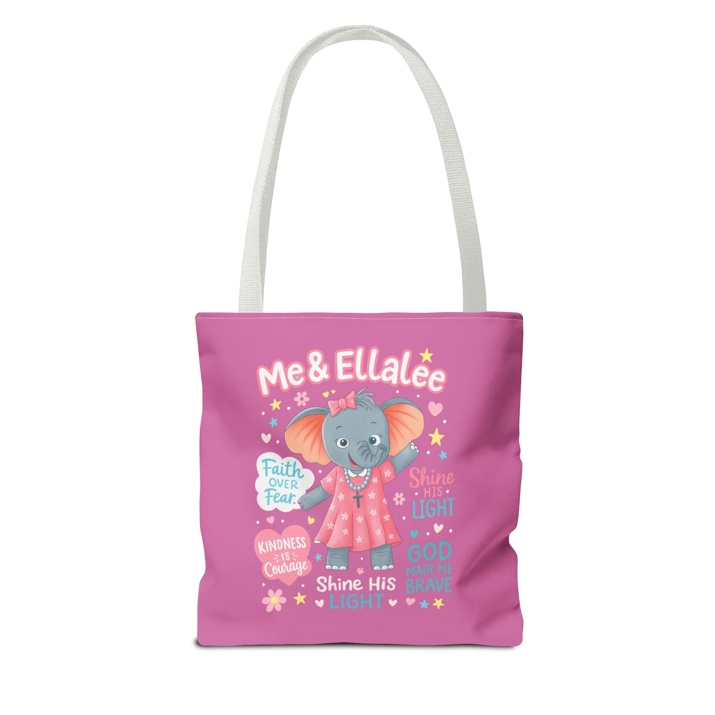 Way to Be, Ellalee! (TM) Christian Values Tote (Pink)