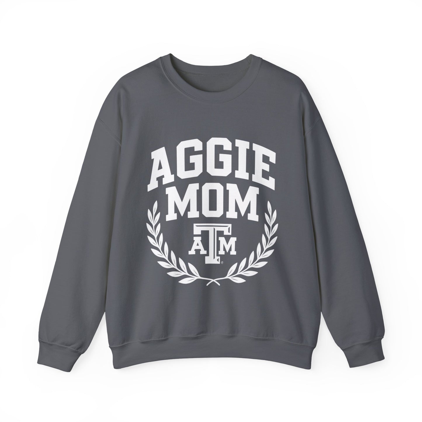 Aggie Mom Texas A&M Cozy Women's Crewneck Sweatshirt - Sweet Baby Jeez Teez
