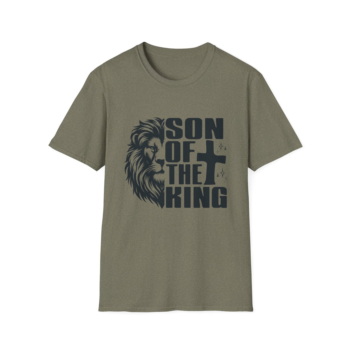 Son of the King Men's Tshirt (Black Logo) - Sweet Baby Jeez Teez