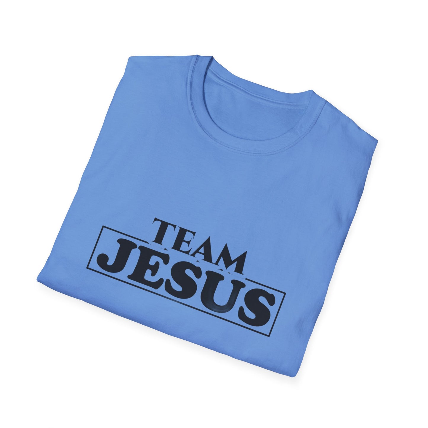 Team Jesus Men's Tshirt (Black Logo) - Sweet Baby Jeez Teez