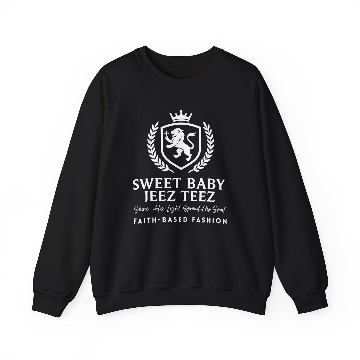 Sweet Baby Jeez Teez Faith-Based Fashion Sweatshirt