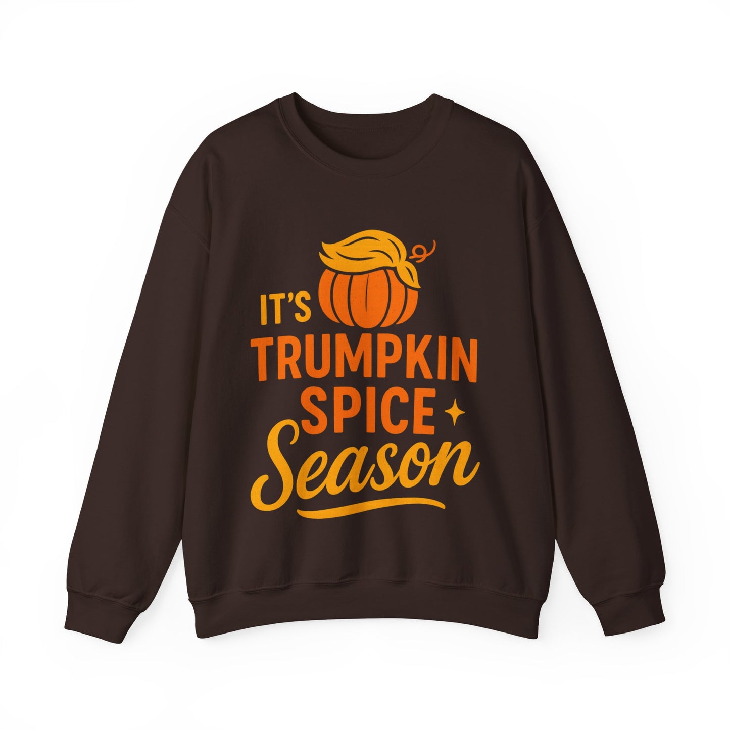 TRUMP-kin Spice Unisex Cozy Sweatshirt (Pumpkin Logo)