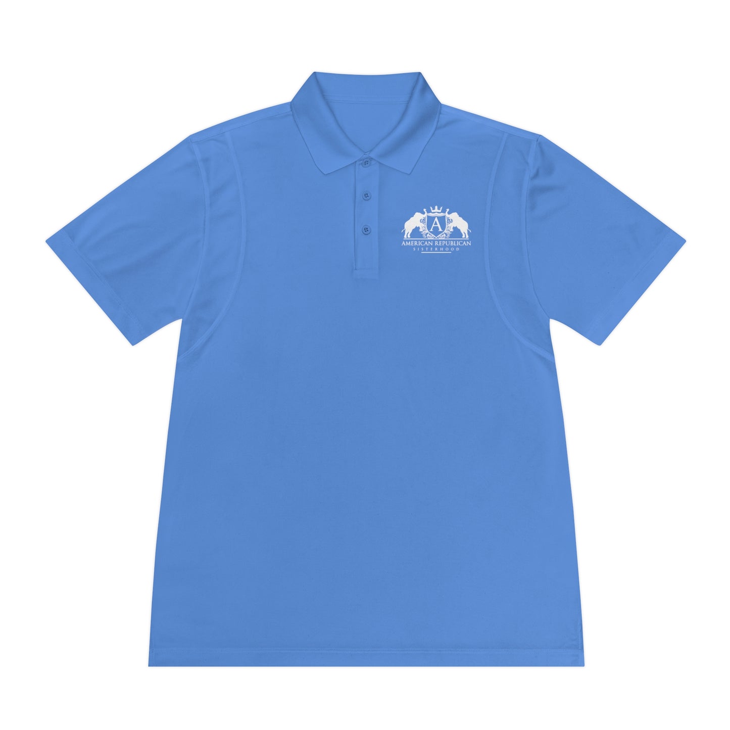 ARS Logo Women's Relaxed/Plus Polo Shirt (White Logo) - Sweet Baby Jeez Teez