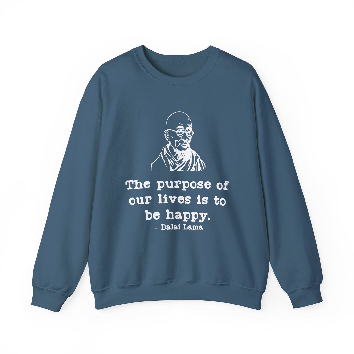 Purpose of Life Womens Relaxed Sweatshirt (IW White Logo) - Sweet Baby Jeez Teez