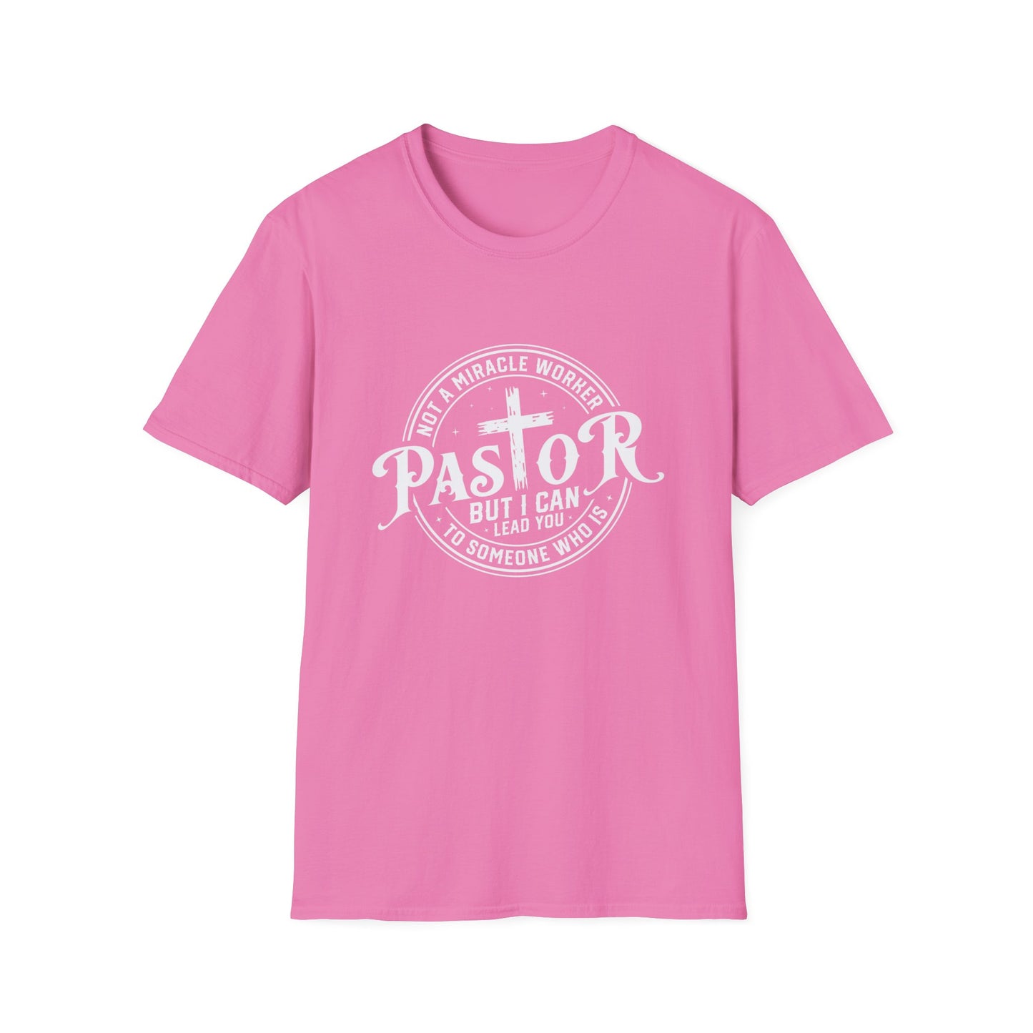 Pastor Women's Relaxed/Plus Tshirt (White Logo) - Sweet Baby Jeez Teez