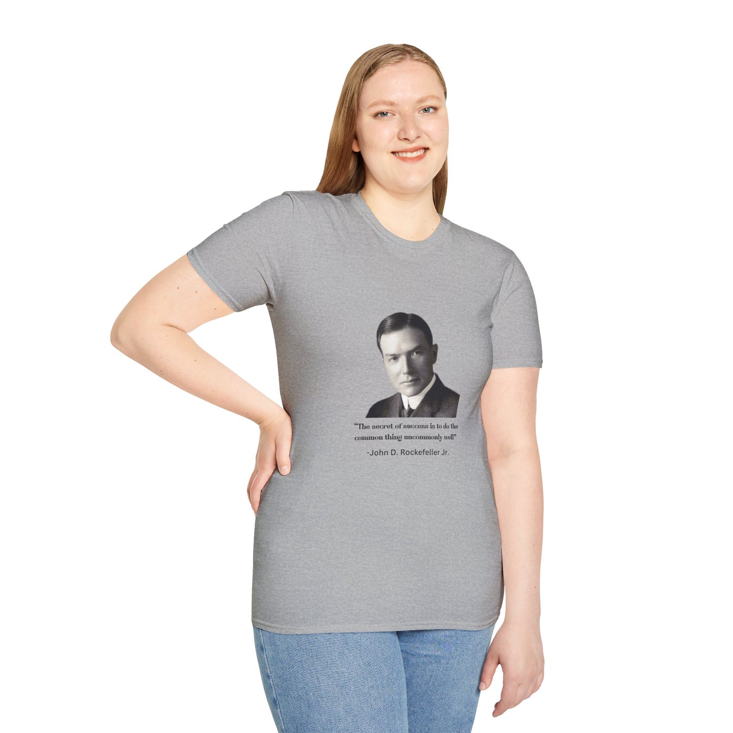 Secret to Success Women's Relaxed/Plus Tshirt (IW - Black Logo) - Sweet Baby Jeez Teez