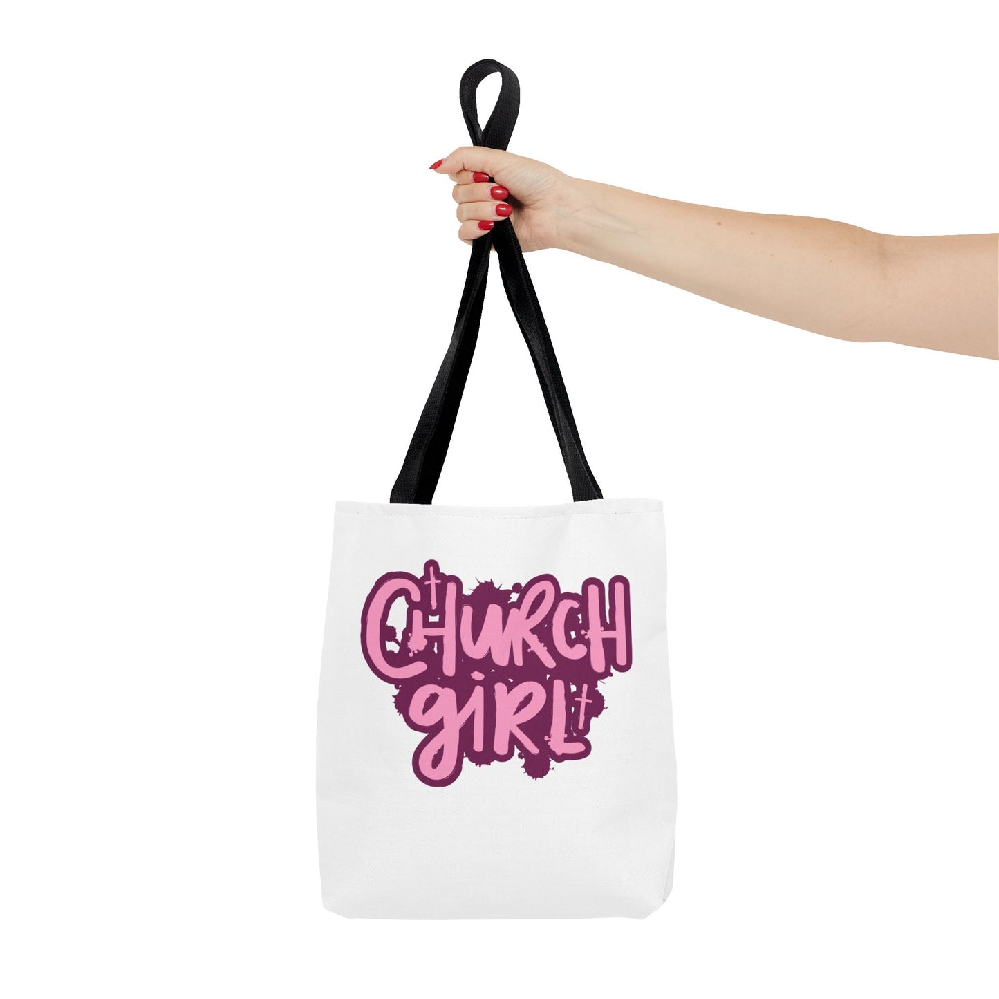 Church Girl Inspirational Christian Tote Bag