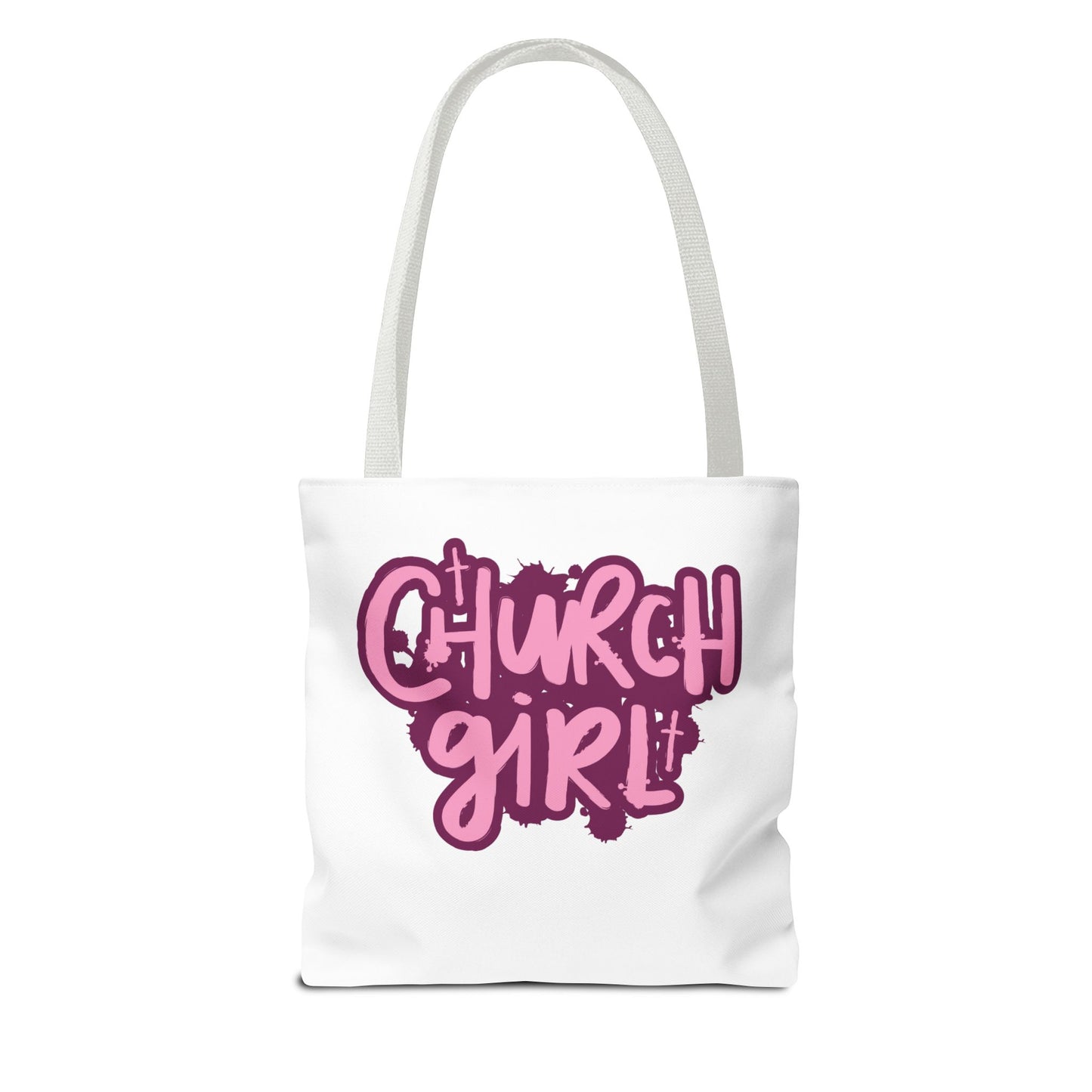 Church Girl Inspirational Christian Tote Bag
