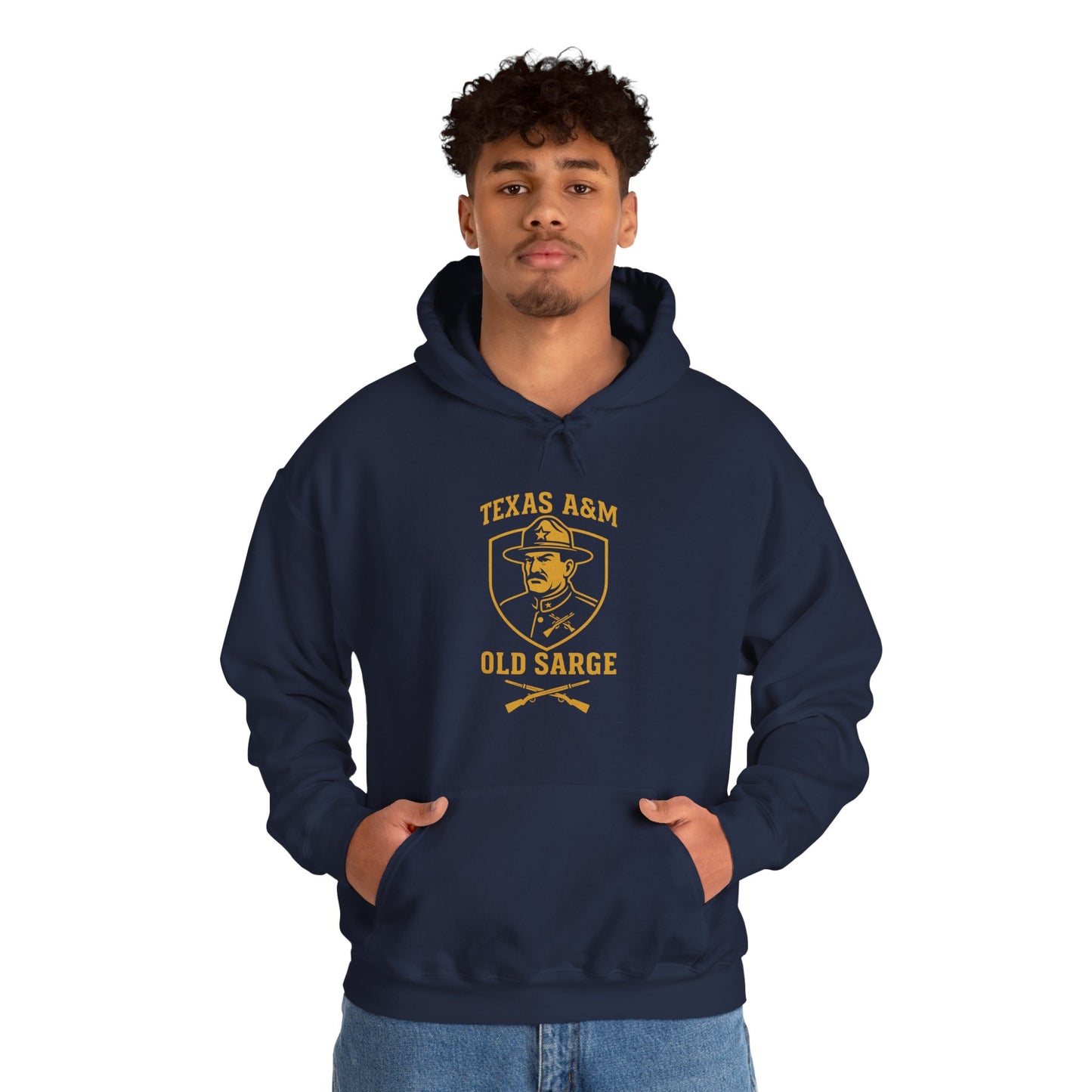 Vintage Texas A&M Old Sarge Unisex Hoodie