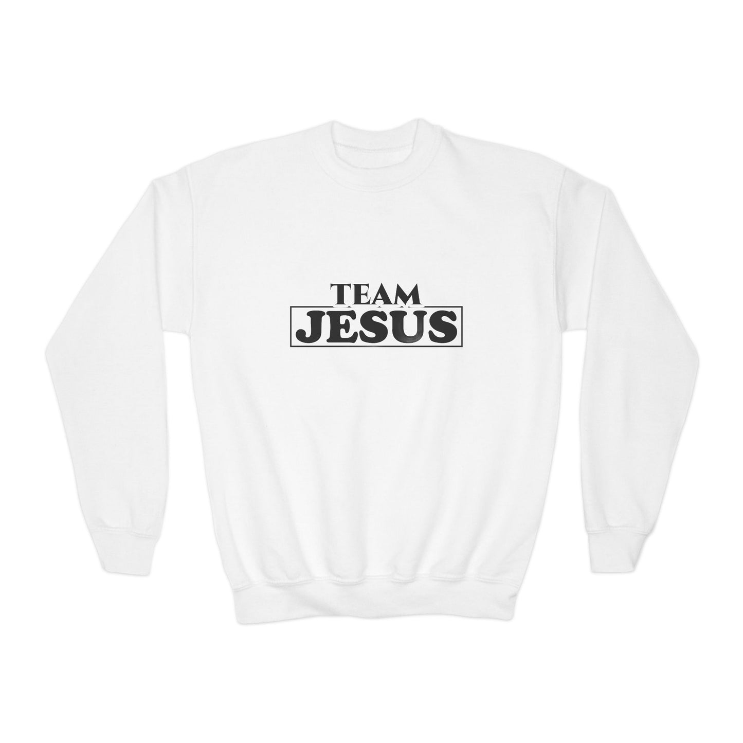 Team Jesus Kids Crewneck Sweatshirt - Sweet Baby Jeez Teez