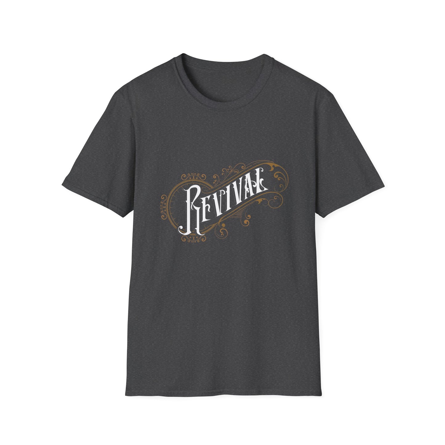 Revival Softstyle Men's Christian T-Shirt (Vintage Logo) - Sweet Baby Jeez Teez