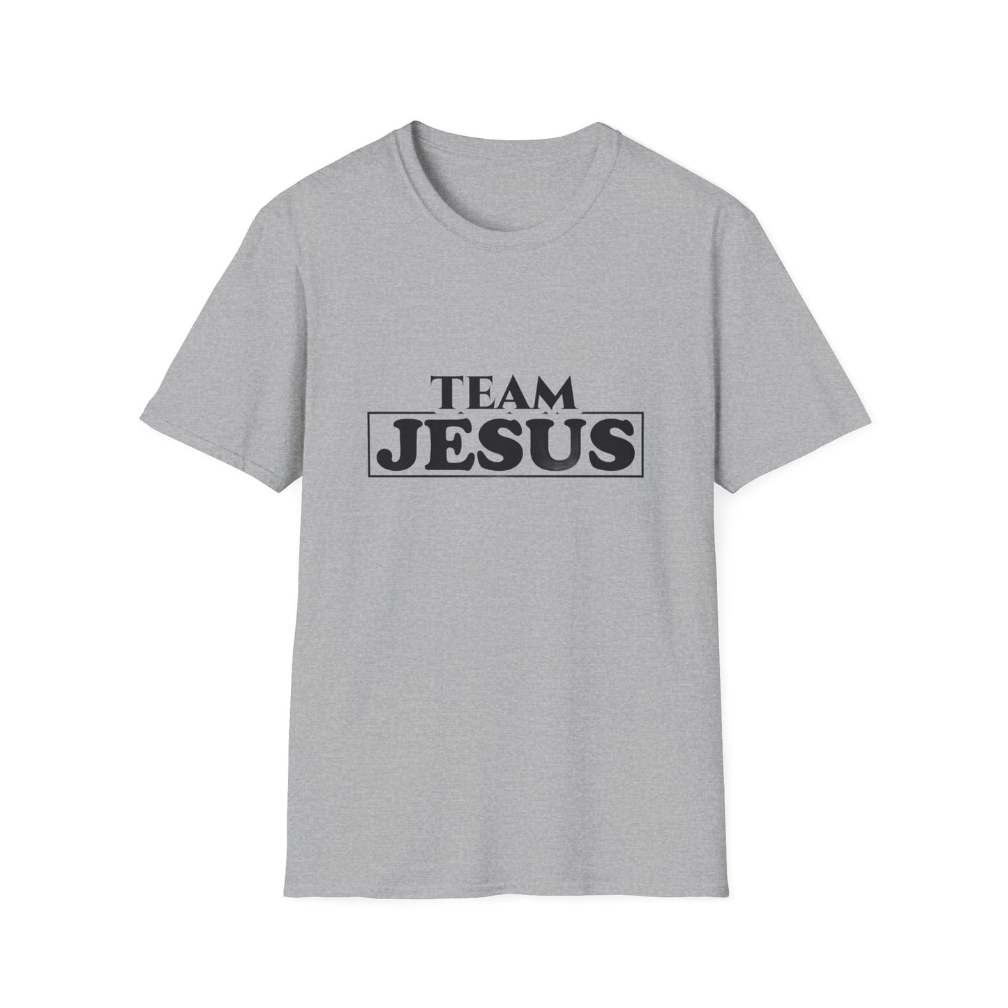 Team Jesus Men's Tshirt (Black Logo) - Sweet Baby Jeez Teez