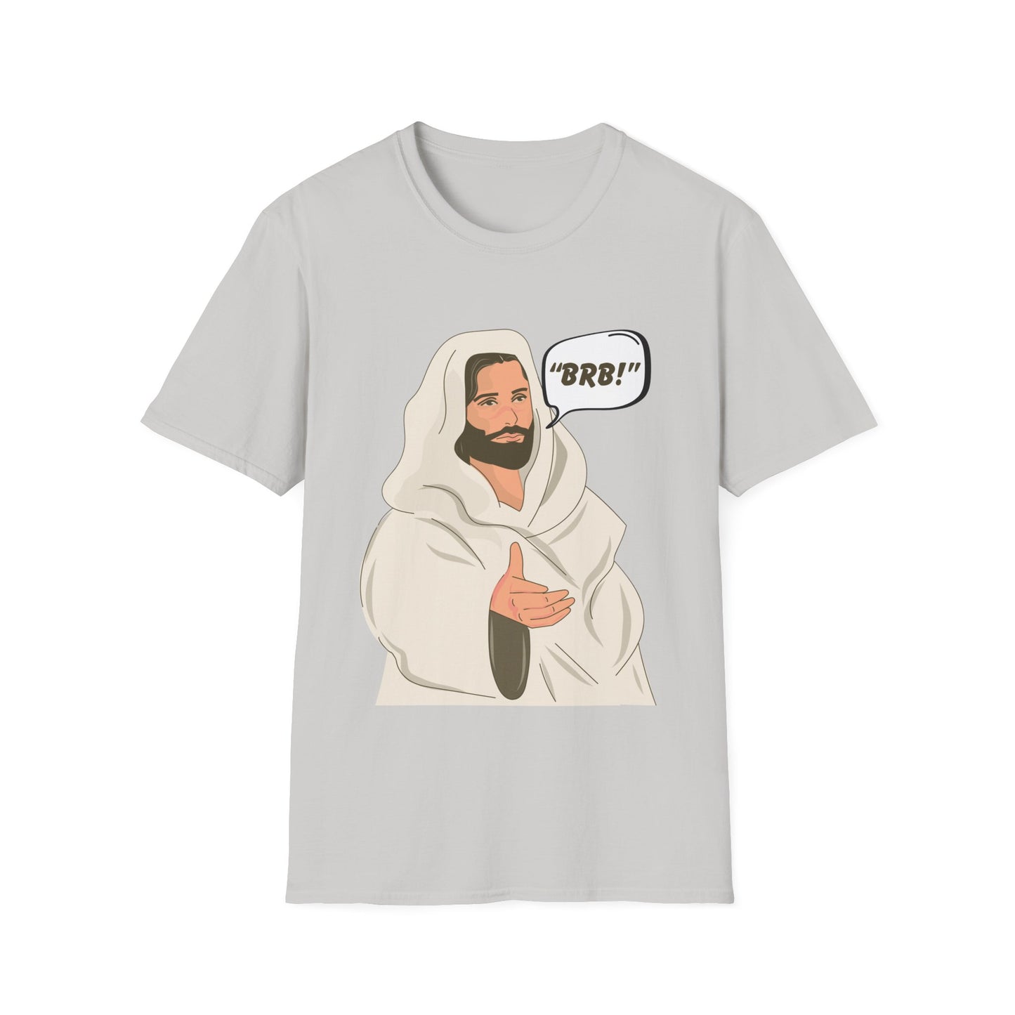 "BRB" Be Right Back Women's Relaxed/Plus Tshirt (Cartoon Logo) - Sweet Baby Jeez Teez