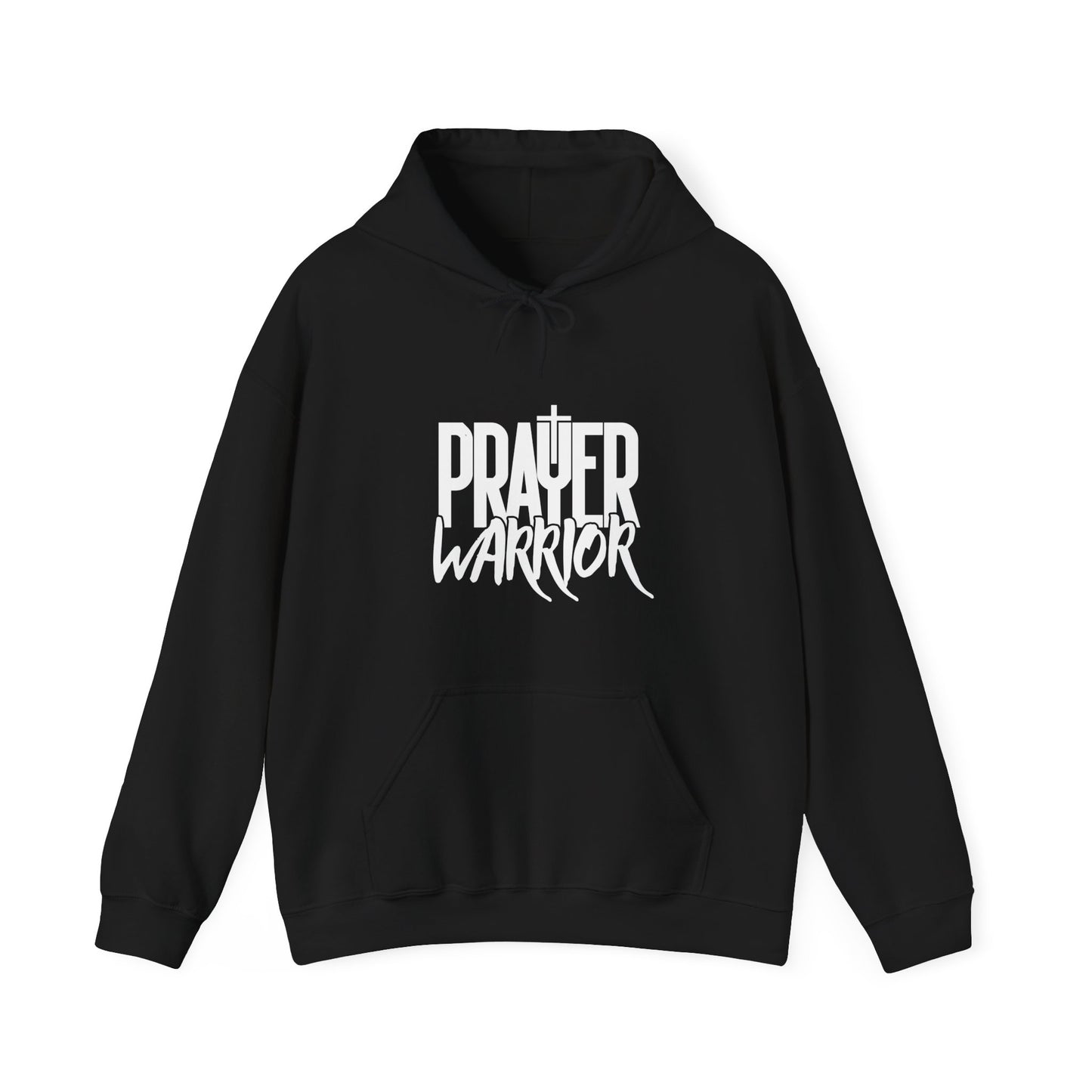 Prayer Warrior Men's Sweatshirt (White Logo) - Sweet Baby Jeez Teez