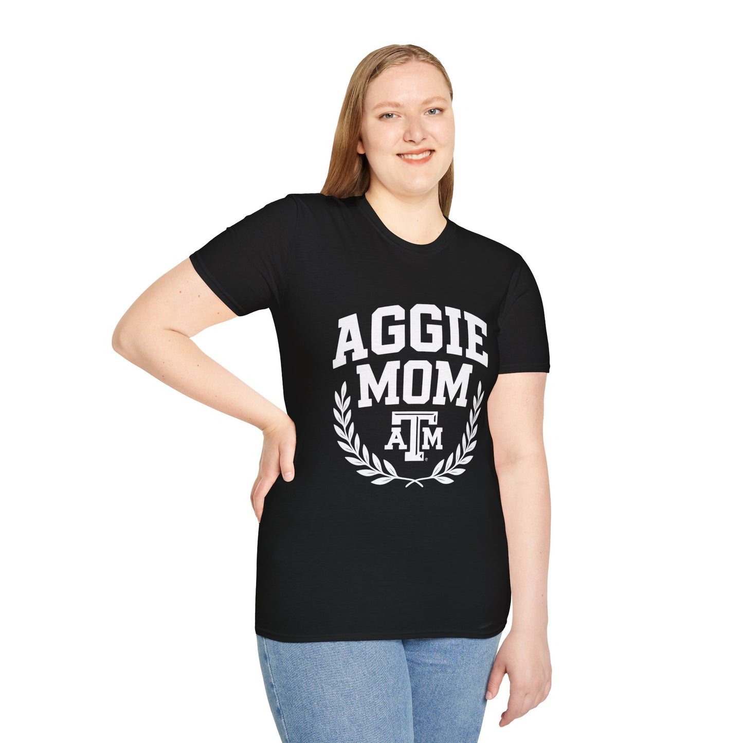 Aggie Mom Texas A&M Women's Relaxed T-shirt - Sweet Baby Jeez Teez