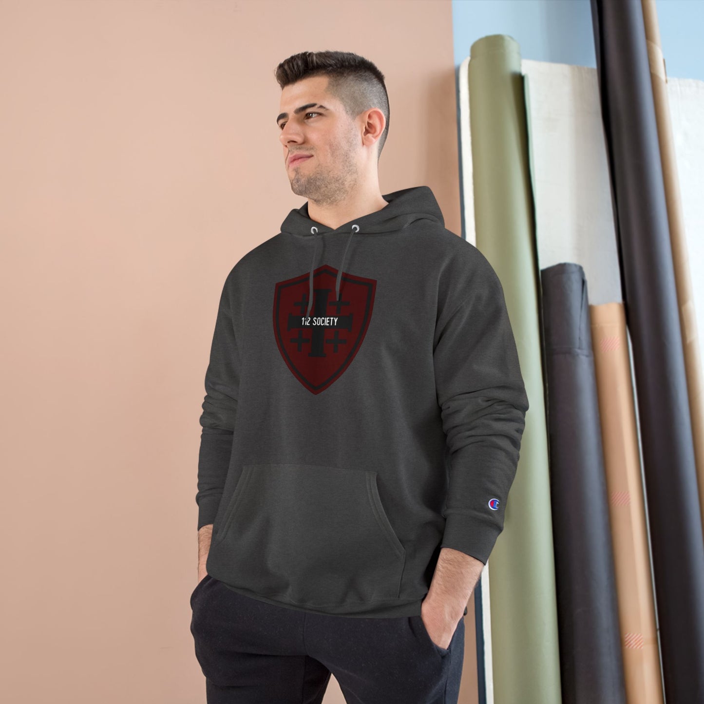 ARS 112 Society Champion Brand Hoodie (Shield Logo)