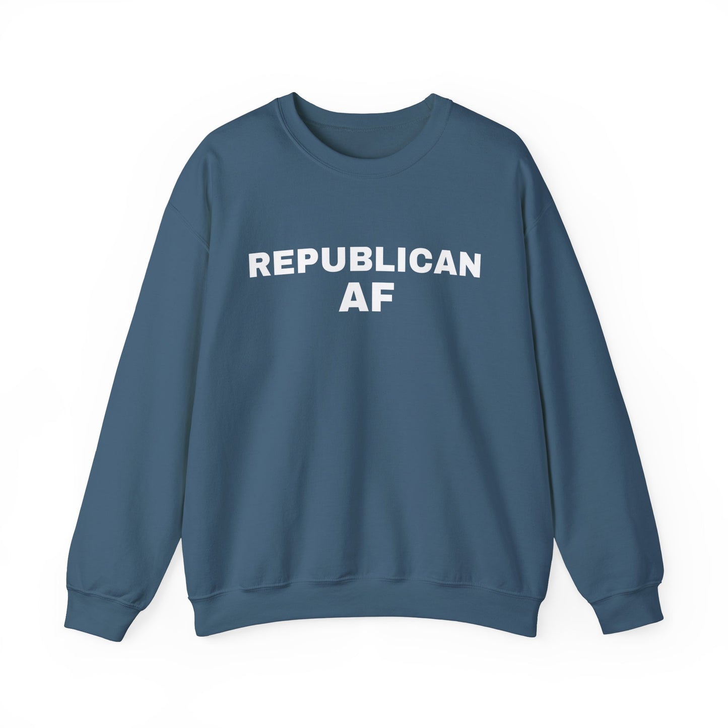 Republican AF Women's Sweatshirt (White Logo) - Sweet Baby Jeez Teez
