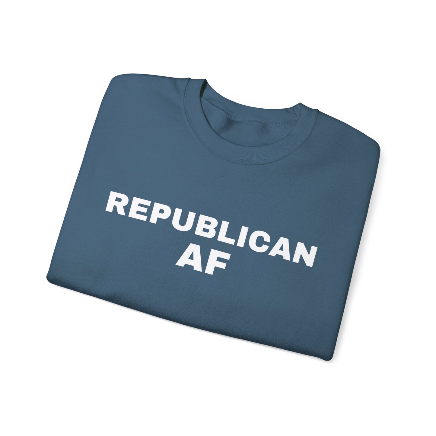 Republican AF Women's Sweatshirt (White Logo) - Sweet Baby Jeez Teez