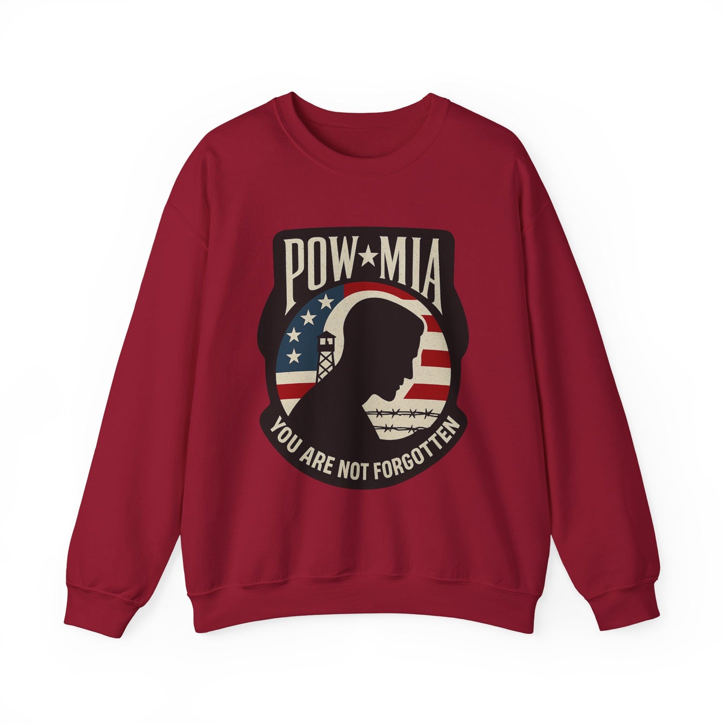 "POW-MIA You are not Forgotten" Military Tribute Unisex Sweatshirt