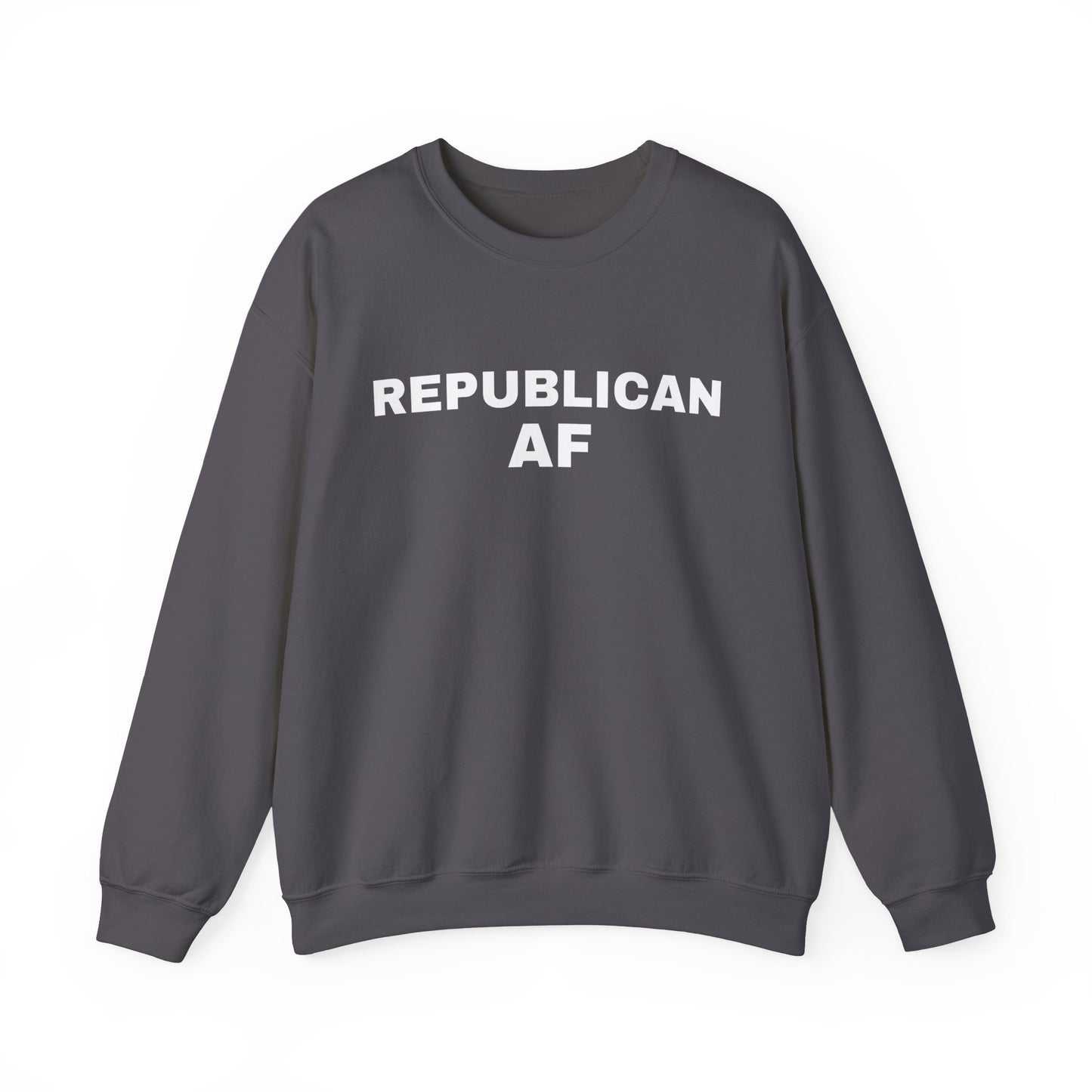 Republican AF Women's Sweatshirt (White Logo) - Sweet Baby Jeez Teez