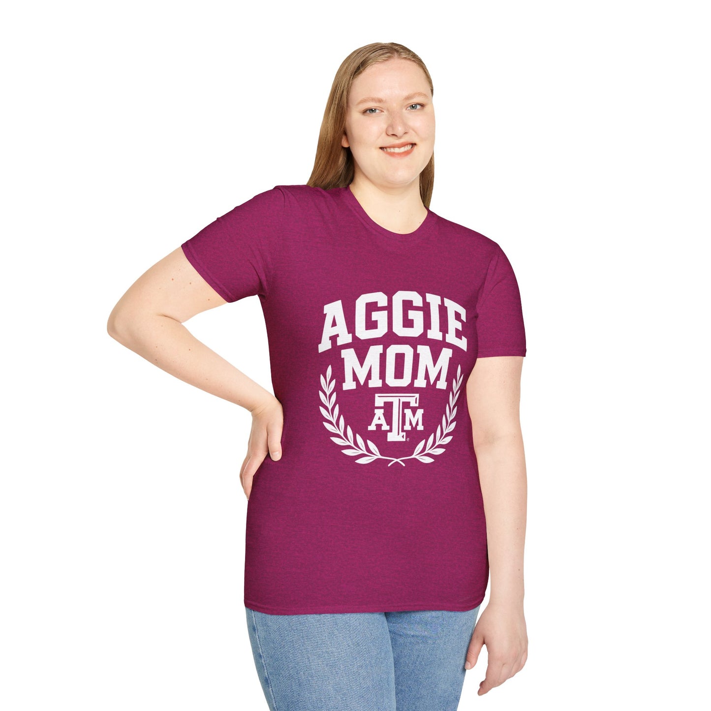 Aggie Mom Texas A&M Women's Relaxed T-shirt - Sweet Baby Jeez Teez