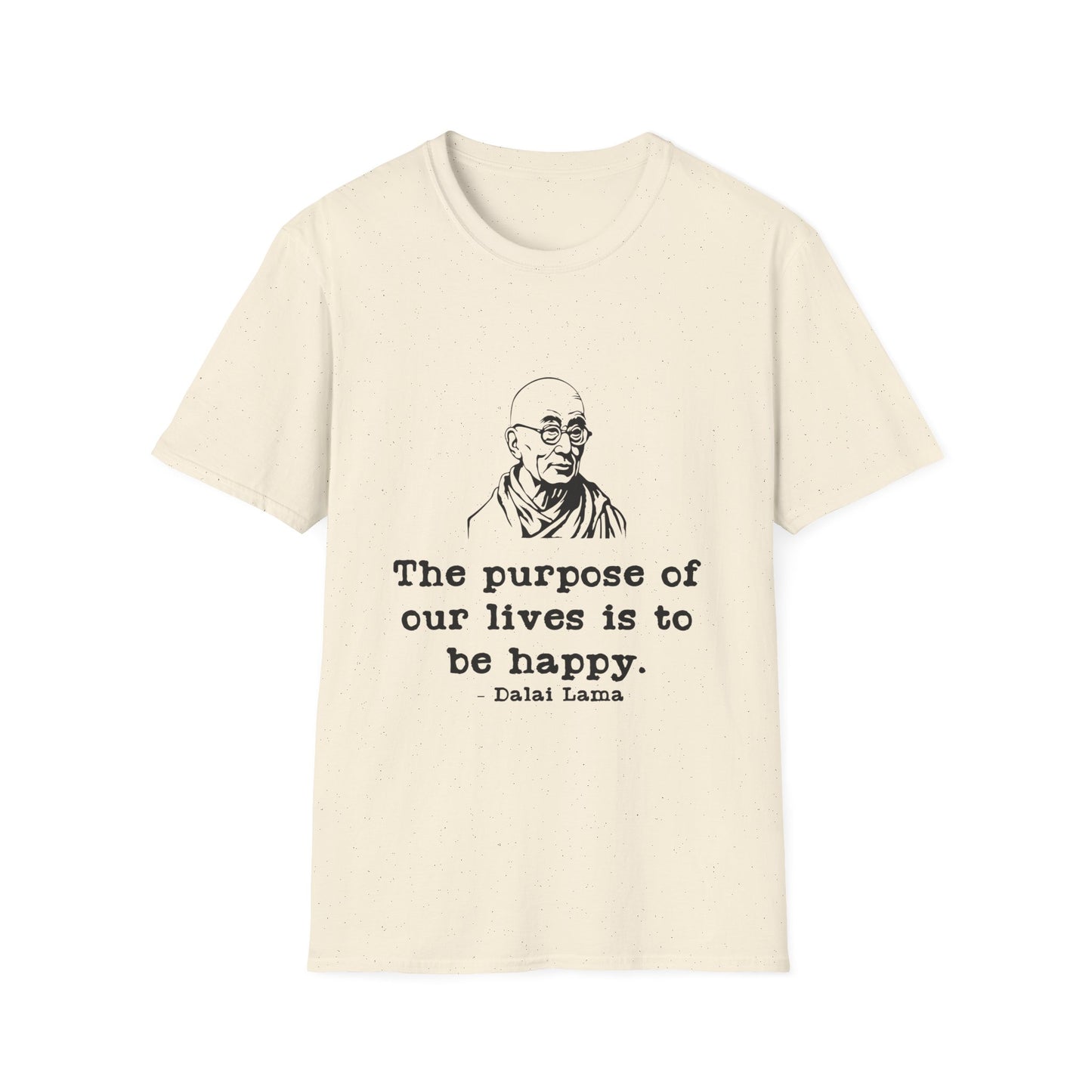 Purpose of Life Men's Tshirt (IW Black Logo) - Sweet Baby Jeez Teez