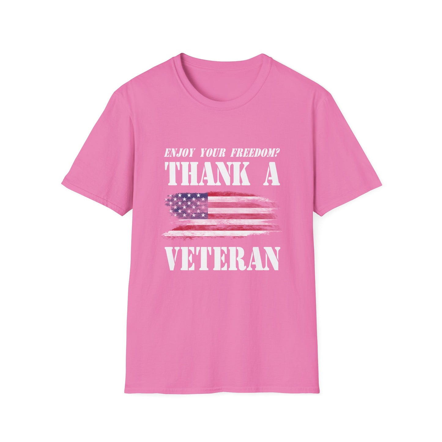 Enjoy Your Freedom Women's Relaxed/Plus Tshirt (MM Flag Logo) - Sweet Baby Jeez Teez