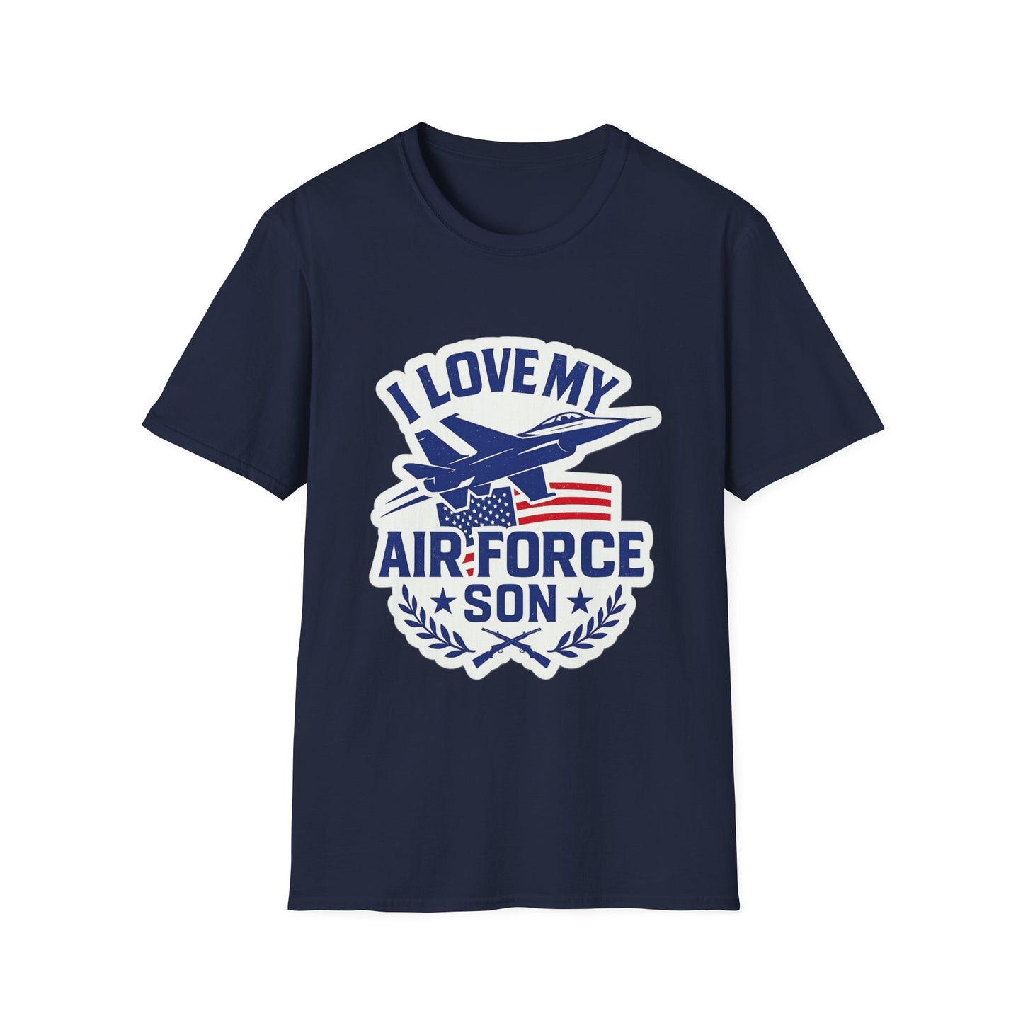 "I Love My Air Force Son" Military Patriotic Softstyle T-Shirt