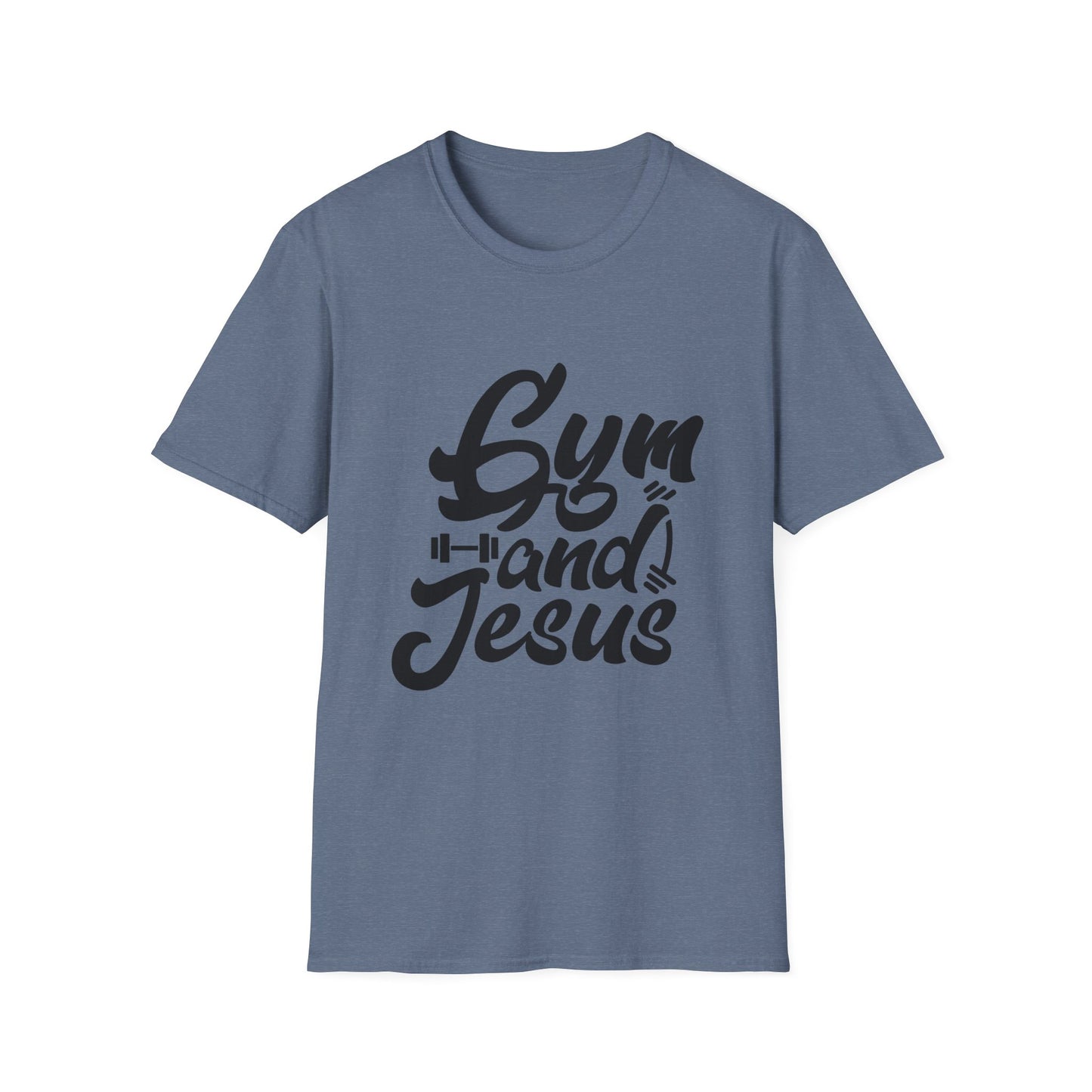 Gym and Jesus Women's Relaxed/Plus Tshirt (Black Logo) - Sweet Baby Jeez Teez