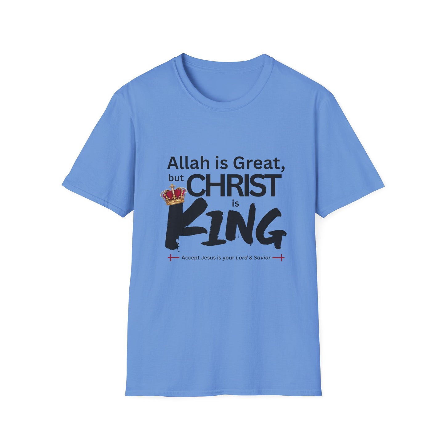 Christ is King Unisex T-shirt (Great Logo) - Sweet Baby Jeez Teez