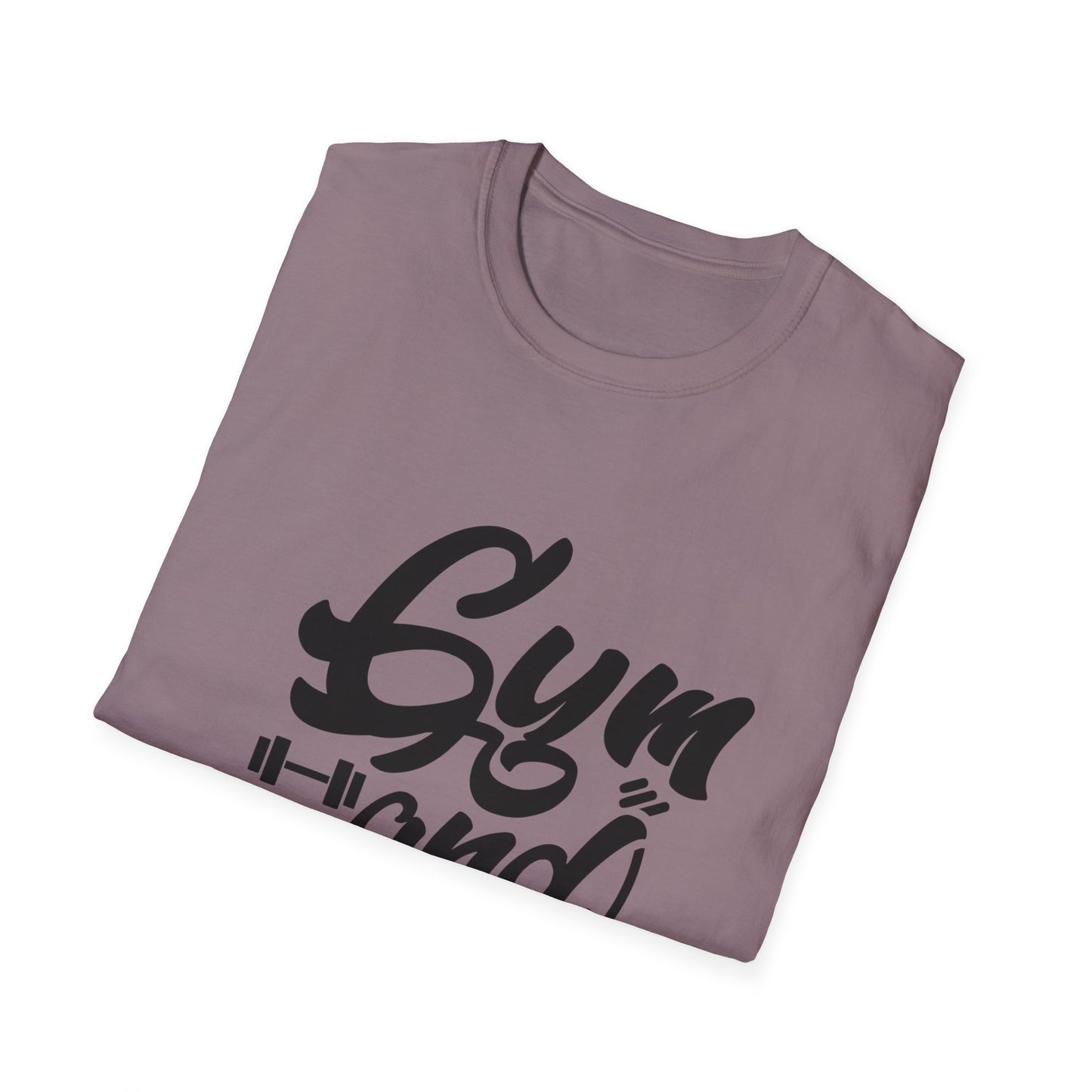 Gym and Jesus Women's Relaxed/Plus Tshirt (Black Logo) - Sweet Baby Jeez Teez