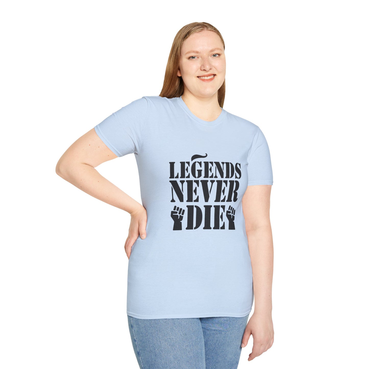 Legends Women's Relaxed/Plus Tshirt (Black Logo) - Sweet Baby Jeez Teez