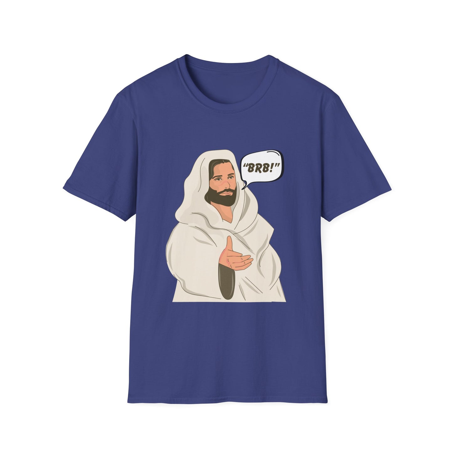 "BRB" Men's Tshirt (Cartoon Logo) - Sweet Baby Jeez Teez