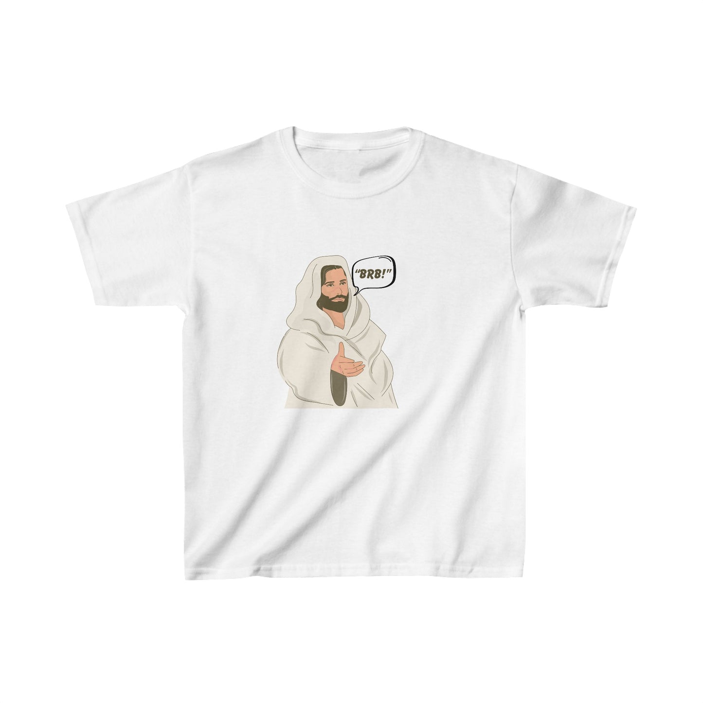 "BRB" Be Right Back Boy's Tshirt - Sweet Baby Jeez Teez