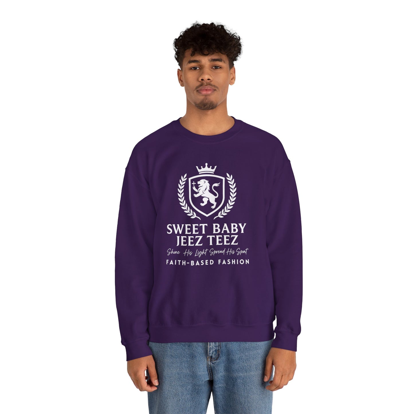 Sweet Baby Jeez Teez Faith-Based Fashion Sweatshirt
