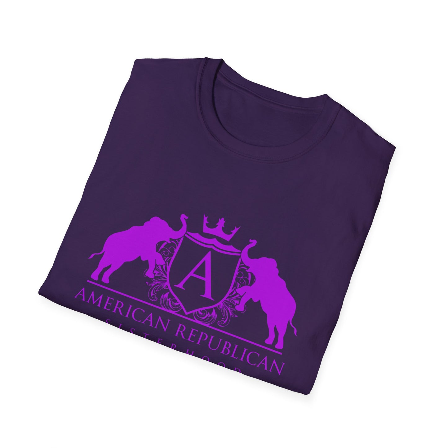 ARS Logo Womens Relaxed/Plus Tshirt (ARS - Hot Pink Logo)