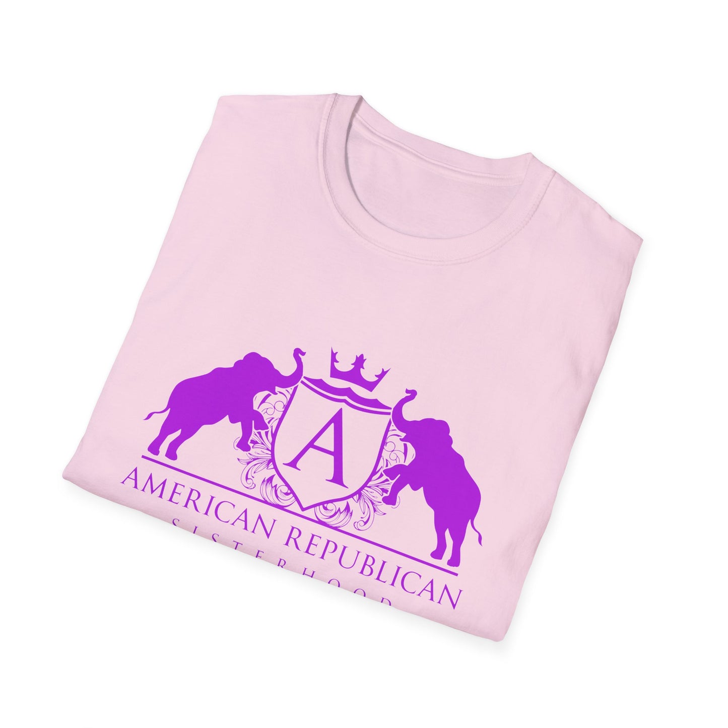ARS Logo Womens Relaxed/Plus Tshirt (ARS - Hot Pink Logo)