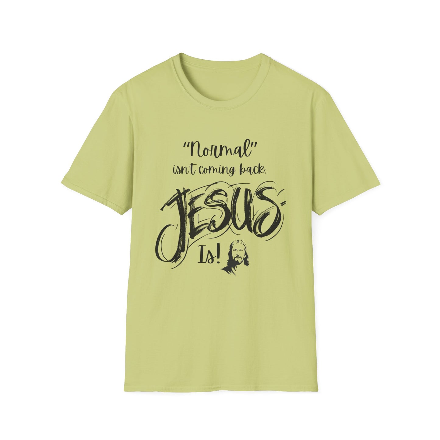Normal isn't Coming Back Women's Relaxed/Plus Tshirt (Black Logo)) - Sweet Baby Jeez Teez