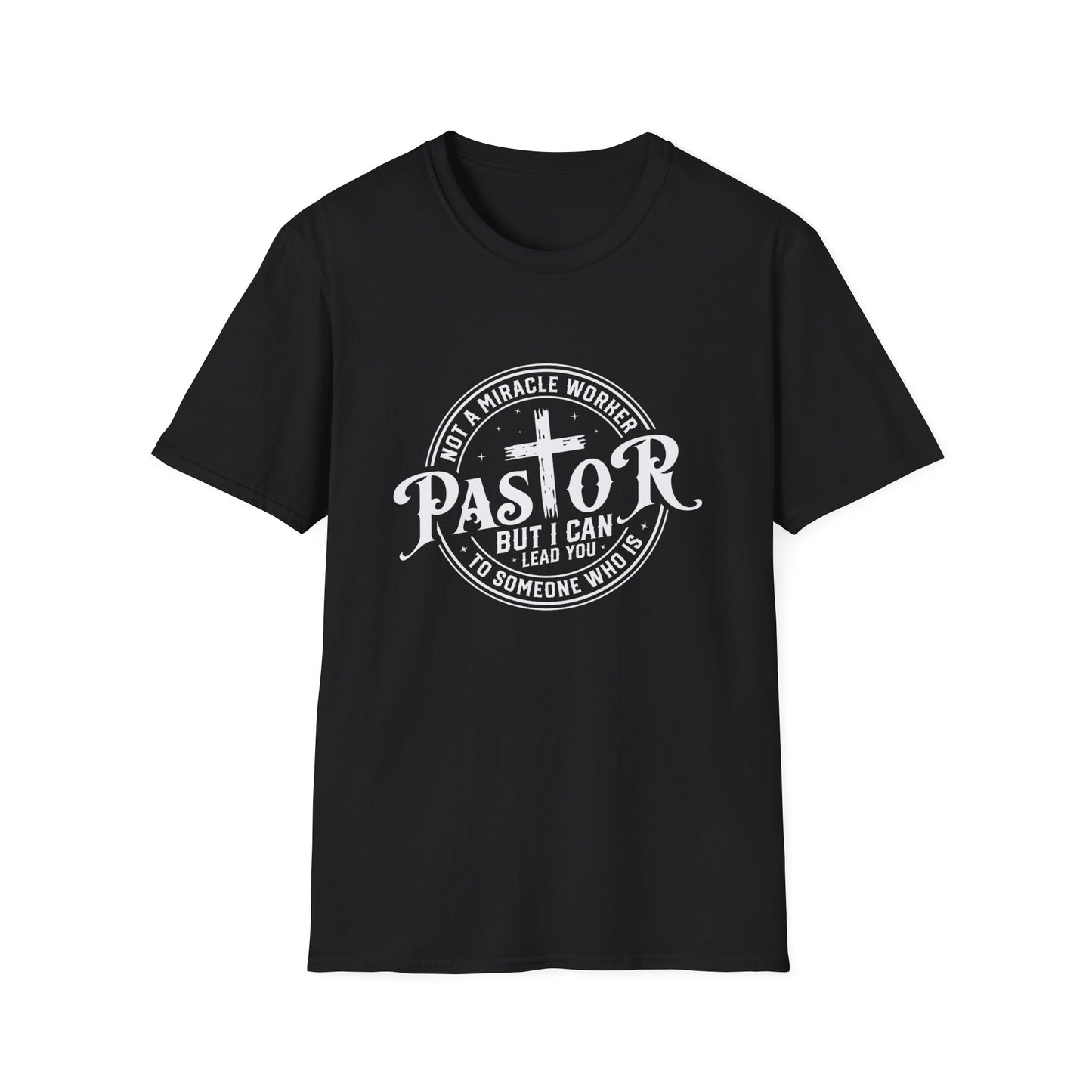 Pastor Women's Relaxed/Plus Tshirt (White Logo) - Sweet Baby Jeez Teez