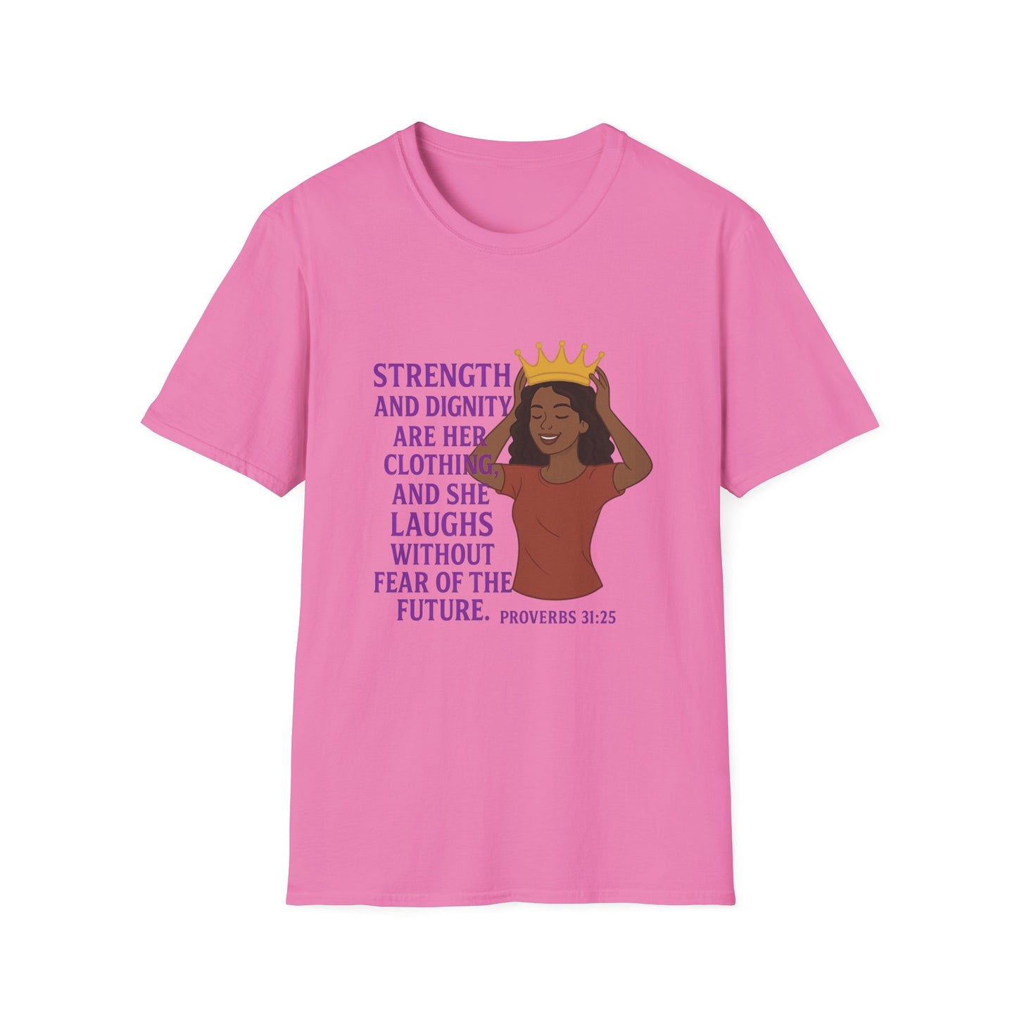 "Strength & Dignity" Bible Verse Women's Relaxed Tshirt