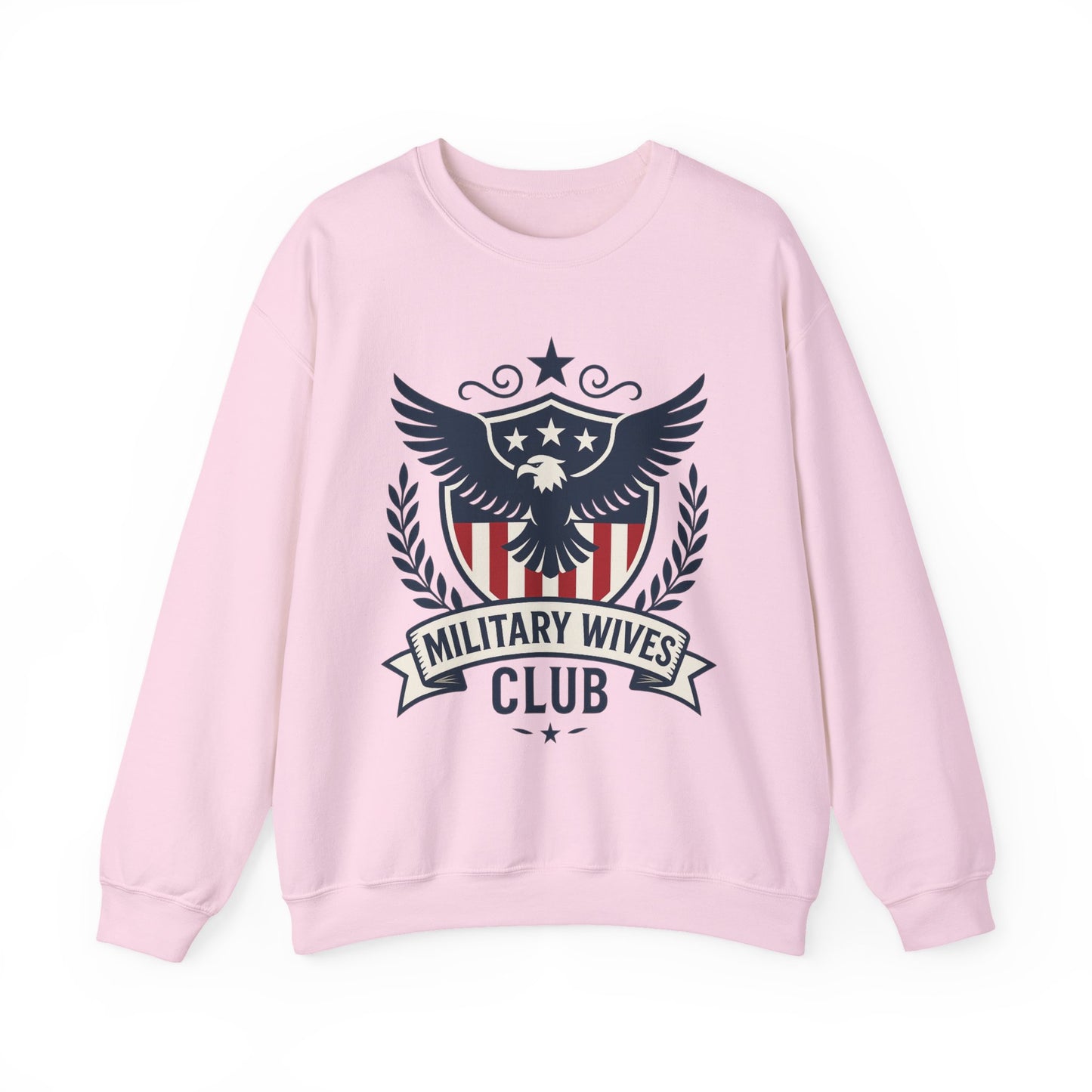 Military Moms Wives Club Relaxed Crewneck Sweatshirt