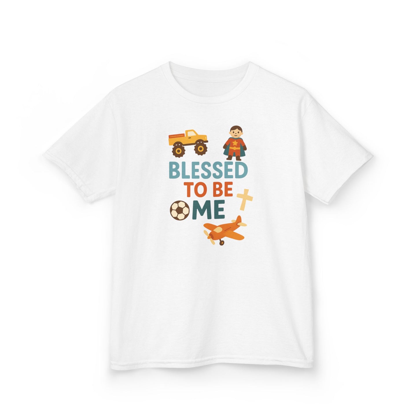 "Blessed to Be Me" Christian Boys Tshirt (Airplane Logo)