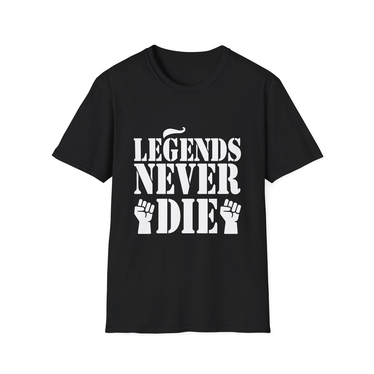 Legends Men's Tshirt (White Logo) - Sweet Baby Jeez Teez