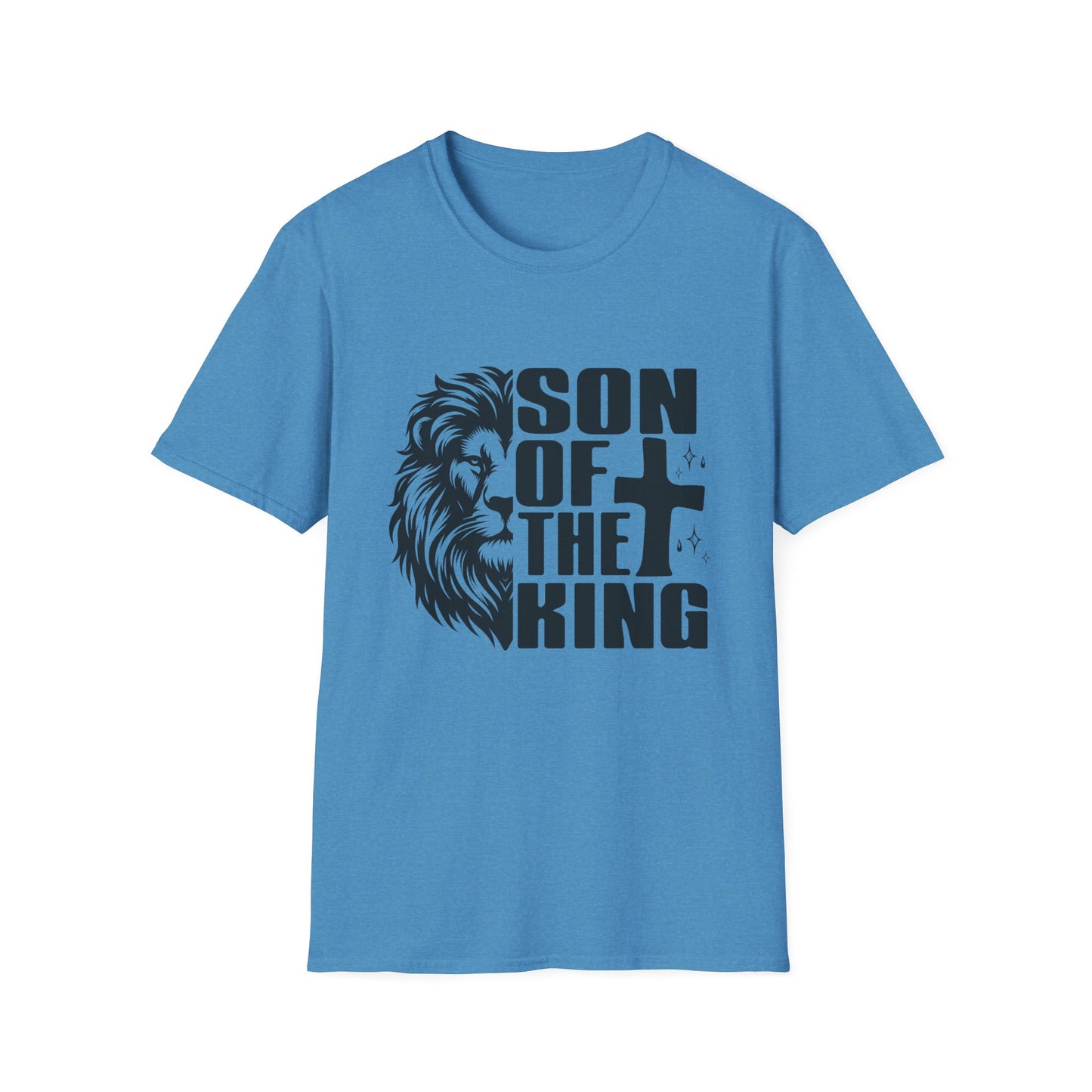 Son of the King Men's Tshirt (Black Logo) - Sweet Baby Jeez Teez