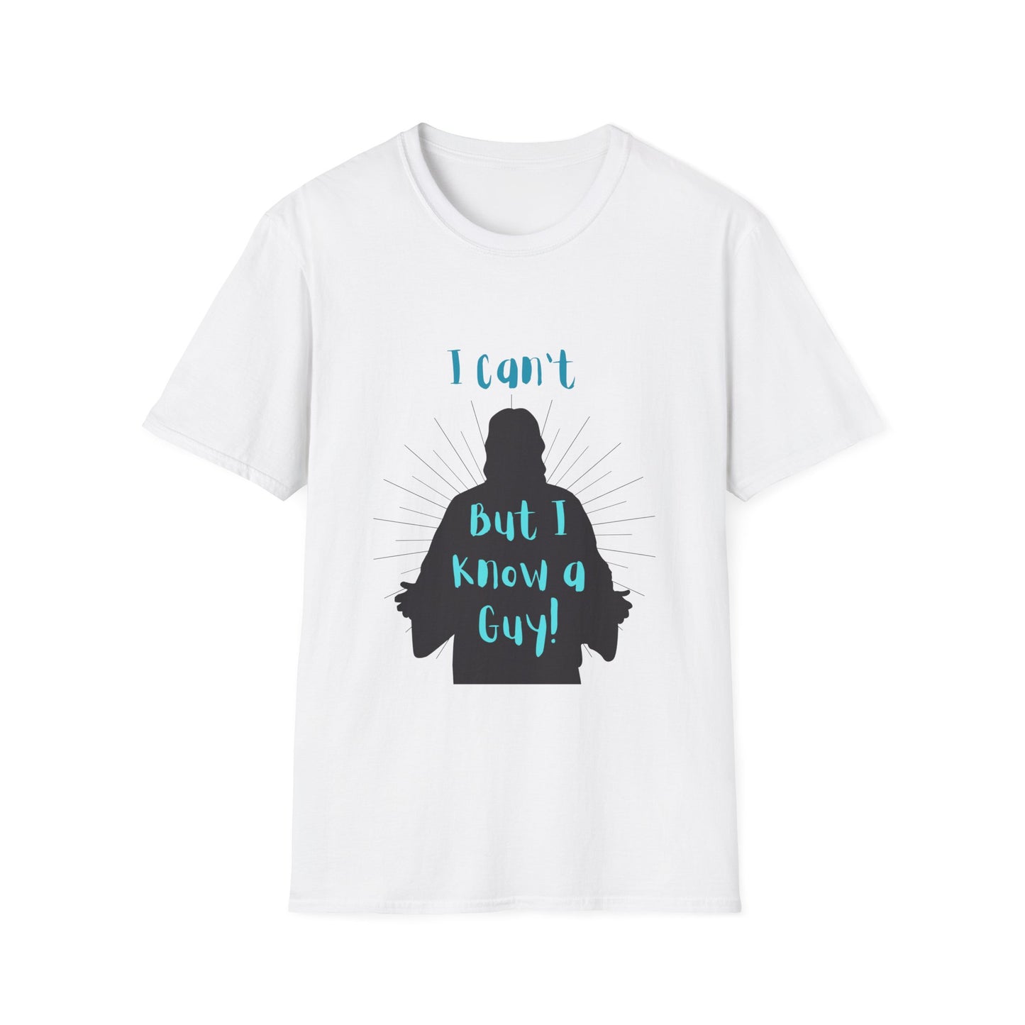 I Know a Guy Men's Tshirt (Black Logo) - Sweet Baby Jeez Teez