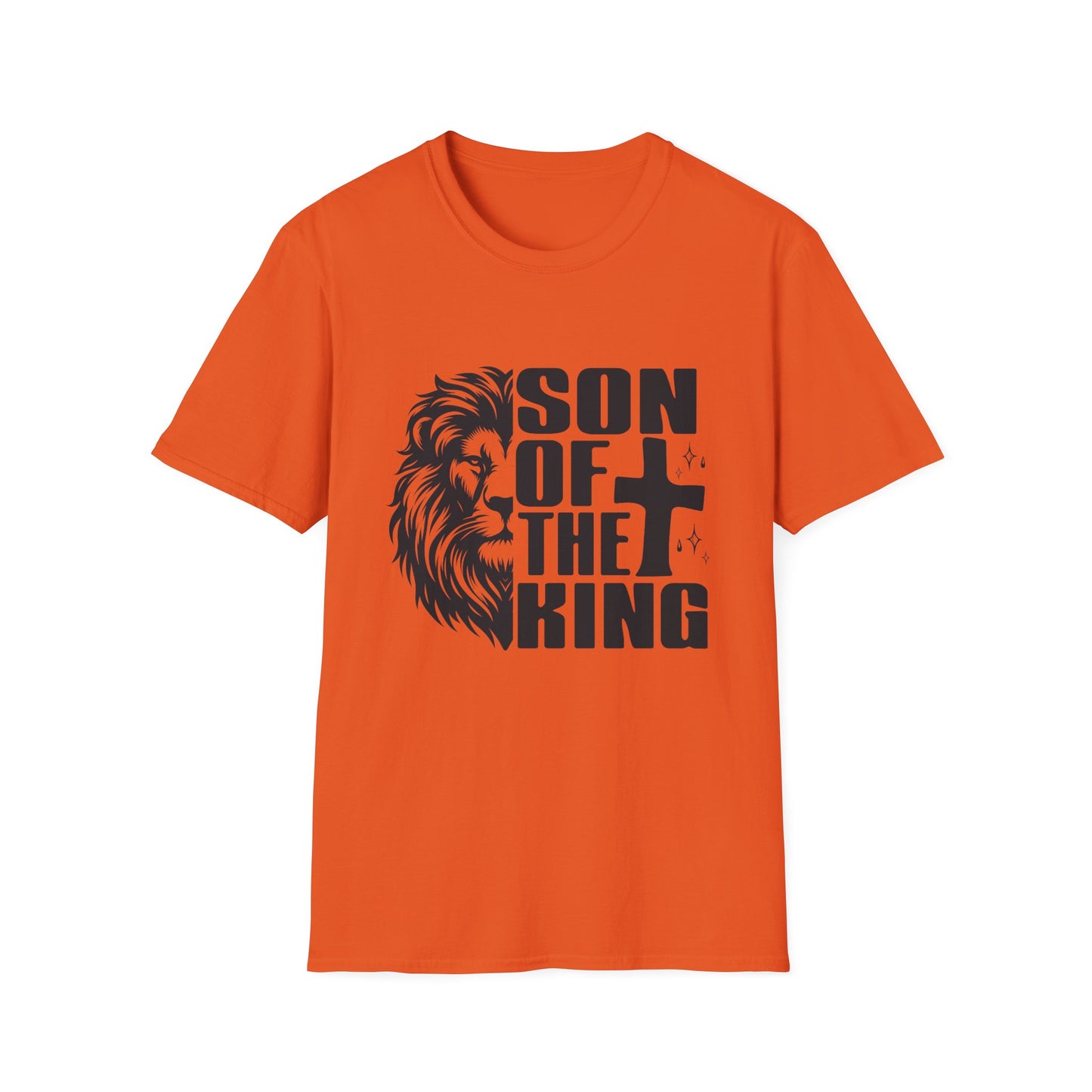 Son of the King Men's Tshirt (Black Logo) - Sweet Baby Jeez Teez