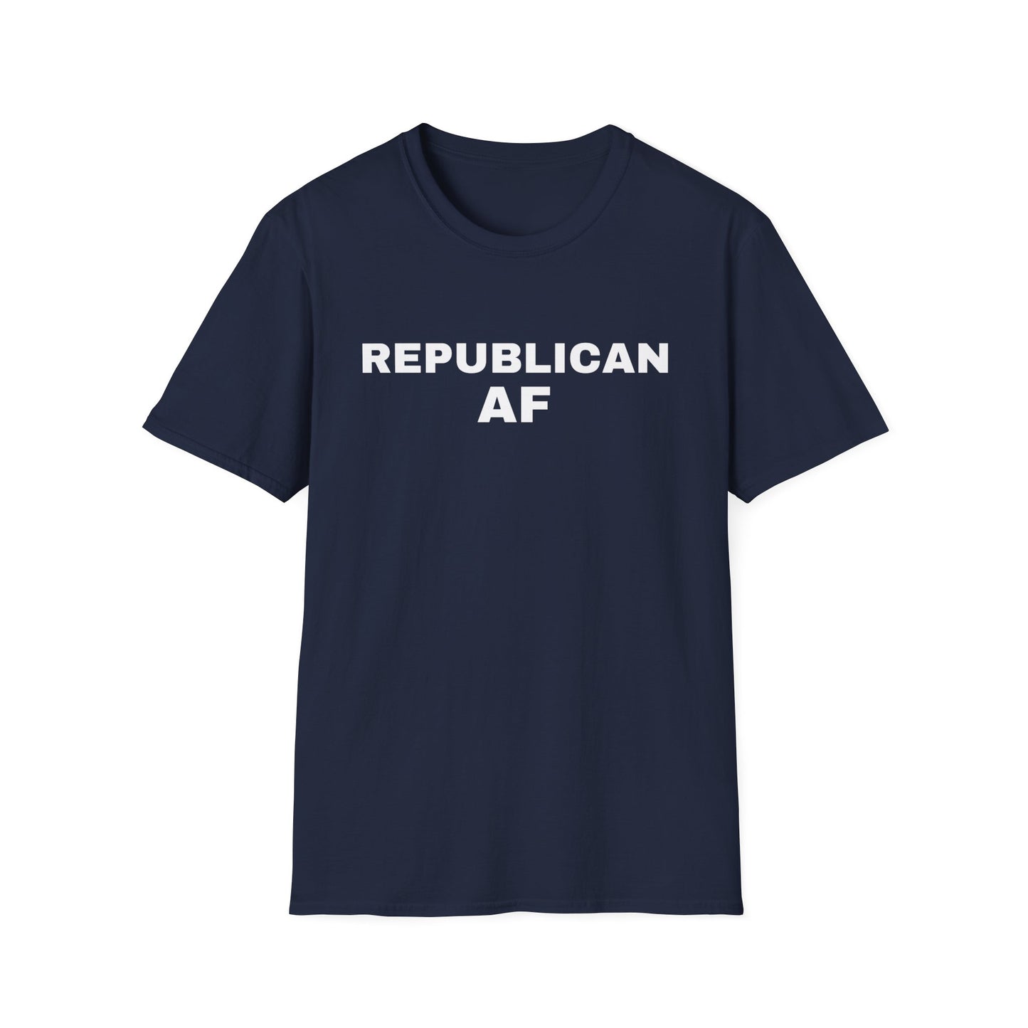 Republican AF Men's Tshirt (White Logo) - Sweet Baby Jeez Teez