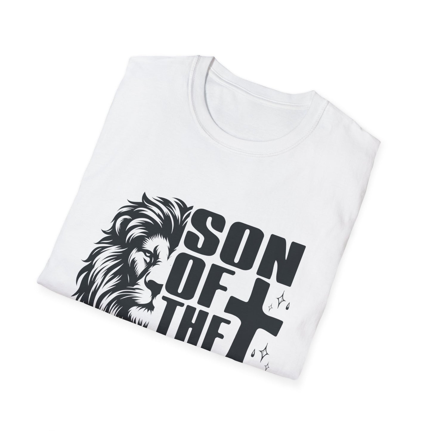 Son of the King Men's Tshirt (Black Logo) - Sweet Baby Jeez Teez