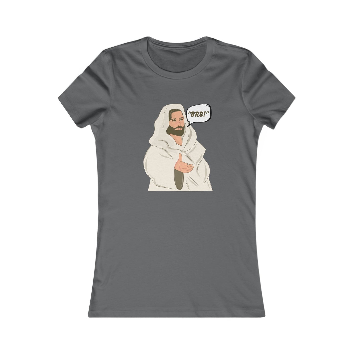 Women's Fitted T-shirt | Women Cartoon T-Shirt | Sweet Baby Jeez Teez